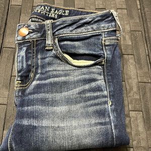 American Eagle Size 4 Regular Super Low Rise Jegging